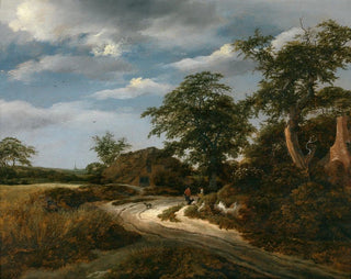 Landskab - Jacob van Ruisdael — visning af kunstværket