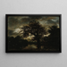 Le Vieux Chêne - Jacob van Ruisdael — indrammet kunstværk på væggen