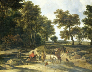 Le gué - Jacob van Ruisdael — visning af kunstværket