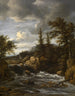 Cascade i Norge - Jacob van Ruisdael — visning af kunstværket