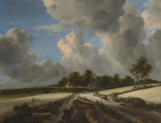 Hvedemarker - Jacob van Ruisdael — visning af kunstværket