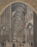 Indre af Strasbourg Domkirke - Jacob van der Heyden — visning af kunstværket