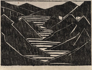 Fjord - Jacoba van Heemskerck — visning af kunstværket