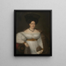 Candelaria Somellera de Espinosa - Jacopo Lorenzo Fiorini — indrammet kunstværk på væggen