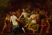 Bacchanale, menneskeheden før syndfloden Mt 24:38-39 - Jacobus Ignatius de Roore — visning af kunstværket