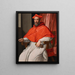 Portrait af Niccolò Gaddi - Jacopino del Conte — indrammet kunstværk på væggen