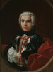 Portræt af Farinelli Carlo Broschi kaldet 1705-1782 sopranist - Jacopo Amigoni — visning af kunstværket