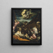 L'Annonciation aux bergers - Jacopo Bassano — indrammet kunstværk på væggen