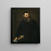 Portrait af en gentleman - Jacopo Palma den Yngre — indrammet kunstværk på væggen