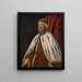 Doge Pietro Loredano - Jacopo Tintoretto — indrammet kunstværk på væggen
