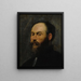 Portrait af en mand - Jacopo Tintoretto — indrammet kunstværk på væggen