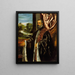 Portrait af Marino Grimani - Jacopo Tintoretto — indrammet kunstværk på væggen