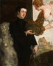 Portrait af Ottavio Strada - Jacopo Tintoretto — visning af kunstværket