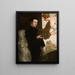 Portrait af Ottavio Strada - Jacopo Tintoretto — indrammet kunstværk på væggen