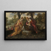 La Découverte de Moïse - Jacopo Tintoretto — indrammet kunstværk på væggen