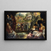 L'adoration du veau d'or - Jacopo Tintoretto — indrammet kunstværk på væggen