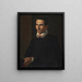 Portrait af en mand - Jacopo da Empoli — indrammet kunstværk på væggen