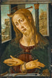 Christ Maleri med Passionens symboler - Jacopo del Sellaio — visning af kunstværket