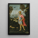 Saint Jean-Baptiste - Jacopo del Sellaio — indrammet kunstværk på væggen