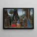 La Nativité mystique - Jacopo del Sellaio — indrammet kunstværk på væggen