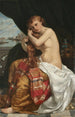 Venedigermaleri ved sit toilet - Jacques-Louis-Jules David — visning af kunstværket
