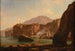 Grottes et falaises au bord de la mer - Jacques-Raymond Brascassat — visning af kunstværket
