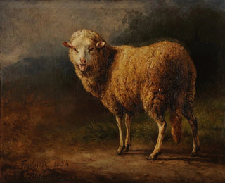 Mouton blanc - Jacques-Raymond Brascassat — visning af kunstværket