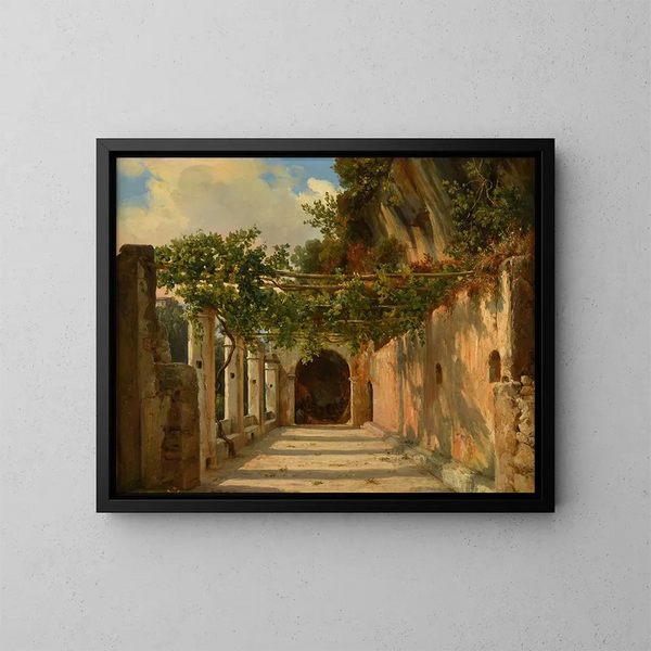 Tonnelle - Jacques-Raymond Brascassat — indrammet kunstværk på væggen