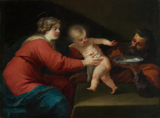 Sainte Famille - Jacques Blanchard — visning af kunstværket
