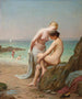 Secrets sur le rivage - Jacques Joseph Léopold Loustau — visning af kunstværket