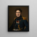 Comte Henri Amédée Mercure De Turenne D'Aynac - Jacques Louis David — indrammet kunstværk på væggen