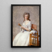 Madame de Pastoret og hendes søn - Jacques Louis David — indrammet kunstværk på væggen