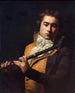 Portrait of Fløjtist François Devienne - Jacques Louis David — visning af kunstværket