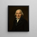 Portrait Of Jean-Pierre Delahaye - Jacques Louis David — indrammet kunstværk på væggen