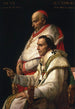Portrait af paven Pius VII og kardinal Caprara - Jacques Louis David — visning af kunstværket