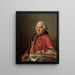 Portrait af Jacques-François Desmaisons - Jacques Louis David — indrammet kunstværk på væggen