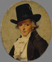 Portrait af svoger af Pierre Sériziat David - Jacques Louis David — visning af kunstværket