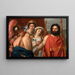 La colère d'Achille - Jacques Louis David — indrammet kunstværk på væggen