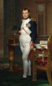 L'Kejsers Napoleon i sit arbejdsrum i Tuileries - Jacques Louis David — visning af kunstværket