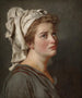 Unge kvinde med turban - Jacques Louis David — visning af kunstværket