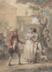 Le baiser rendu - Jacques Louis François Touzé — visning af kunstværket