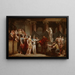 Allégorie de la ville de Berne Le Temple des Arts Libéraux avec la ville de Berne et la déesse Minerve - Jacques Sablet — indrammet kunstværk på væggen
