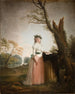 Portrait af Eleonora Chigi, prinsesse af Teano - Jacques Sablet — visning af kunstværket
