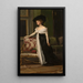 Nanette de Spoelberch Madame Louis de Baillet-Latour - Jacques de Lalaing — indrammet kunstværk på væggen