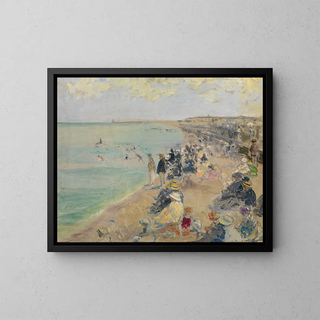 Dieppe - Jacques-Émile Blanche — indrammet kunstværk på væggen