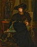Dame i sort - Jacques-Émile Blanche — visning af kunstværket