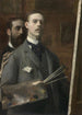 Selvportræt med Raphael de Ochoa - Jacques-Émile Blanche — visning af kunstværket