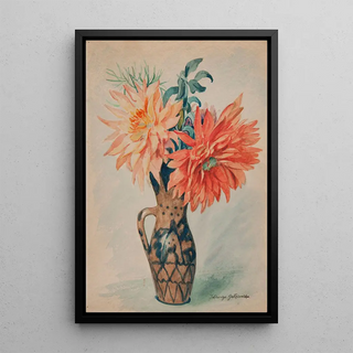 Jadwiga Gazowska - Asters in a vase.webp