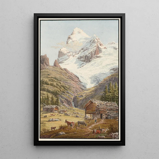 Jakob Samuel Weibel - Le Wetterhorn.webp