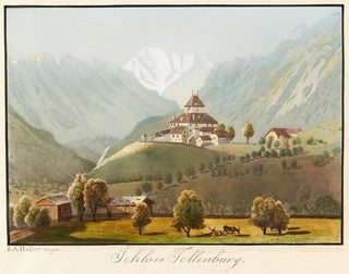 Château de Tellenburg - Jakob Samuel Weibel — visning af kunstværket
